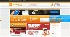 Desktop Screenshot of pasarhosting.com